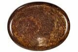 1.9" Polished Bronzite Worry Stones  - Photo 2